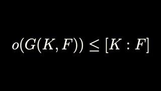 The Elements of Galois Theory Part 3 Herstein [upl. by Ahsam]