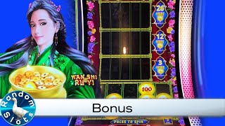 Prosperity Link Wan Shi Ru Yi Slot Machine Bonus [upl. by Strader]