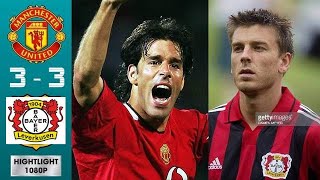 Manchester United 2 x 2 Bayer Leverkusen Solskjær ●UCL 20012002 Extended Goals amp Highlights [upl. by Razal]