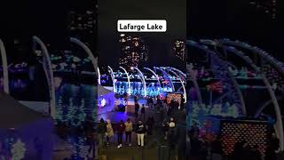 Lafarge Lake Lighting 2023  Coquitlam  BC  Canada [upl. by Raffin]