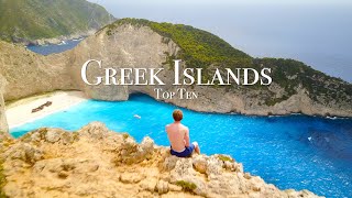 Top 10 Greek Islands To Visit  Greece Travel Guide [upl. by Pier]