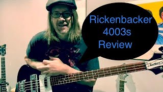 Rickenbacker 4003s Honest review [upl. by Enttirb]