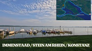 Teil 1  125 km Rundfahrt BodenseeUntersee Stein am Rhein CH Konstanz ♡ rennrad video [upl. by Wickman931]