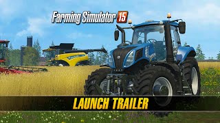 Farming Simulator 15 Consoles Launch Trailer [upl. by Ymor]