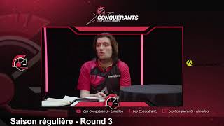 CONQUÉRANTS DE LIMOILOU VS MONTMORENCY 2  Saison régulière  Round 3 [upl. by Nairam]