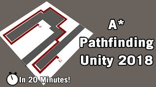 Unity  A Star Pathfinding Tutorial [upl. by Ahsahs99]