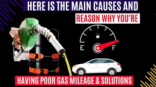 8 Main Causes of Poor Gas Mileage [upl. by Aiksa809]