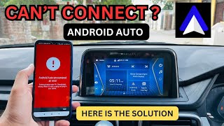 SOLUTION Tata Punch Android Auto Not Working Android Auto Communication Error SolutionPUNCH [upl. by Petr968]