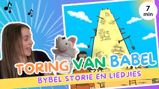 Bybelstorie vir kinders Toring van Babel [upl. by Hagan]