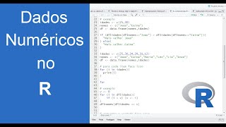 Dados numéricos na linguagem R Curso para iniciantes  Aula 6 [upl. by Kelly]