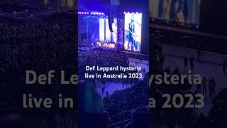 Def Leppard hysteria live concert defleppard rocknroll livemusic ￼ [upl. by Nissy]