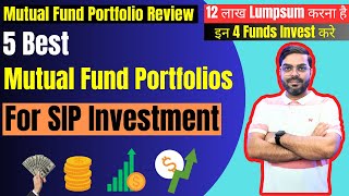 5 Best Mutual Fund Portfolios for SIP in 2023  Best 4 Mutual Funds for Lumpsum Investment in 2023 [upl. by Aivato]