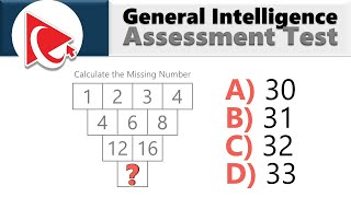 How to Pass General Intelligence Assessment Test Questions and Answers [upl. by Suzi759]