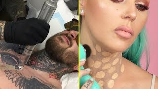 These Tattoo Removals Will Make You Cringe  Beauty Studio [upl. by Viki490]