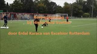 Keeperstraining Highschool Voetbal 29 september [upl. by Kalfas549]