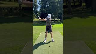 Student Abe looking POWERFUL golf shorts golfdownswing [upl. by Wack621]