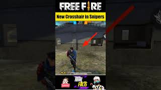 New Crosshair Added For All Snipers 🎯 OB47 Update Free Fire [upl. by Caria947]