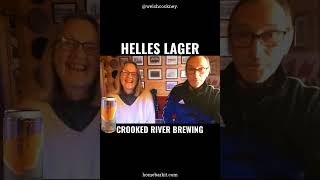 Helles Lager Beer Review Crooked River Brewing Co [upl. by Tiebout]