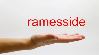 How to Pronounce ramesside  American English [upl. by Irbua]