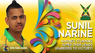 Sunil Narine super over vs Trinidad amp Tobago Red Steel Game 5  CPL15 [upl. by Atiner]