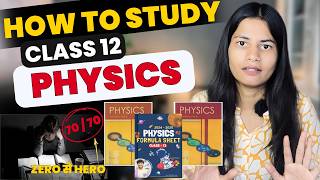 How to Study PHYSICS for Class 12th Board Exam 2025 🔥 Physics formula sheet class 12 [upl. by Blau536]