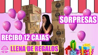 ABRIENDO 12 CAJAS DE REGALOS  🎁 LA DIVERSION DE MARTINA [upl. by Pomeroy555]