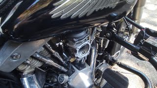 Harley Shovelhead with a CV Carb Update [upl. by Eniahs]