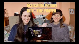 ITALIAN REACTION TO MARCELITO POMOYThe Prayer  Celine Dion ft Andrea Bocelli  ON AGT REUPLOAD [upl. by Allisurd]