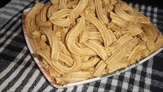 GUJARATI CHAMPAKALI GATHIYA RECIPE  गुजराती चंपाकली गाठिया पर्फेक्ट नाप के साथ  PINAS MIX VIDEO [upl. by Namref470]