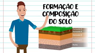 FORMAÇÃO E COMPOSIÇÃO DO SOLO [upl. by Taub]