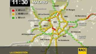 El RACC propone 10 soluciones para la congestión en los accesos a Madrid [upl. by Hales]