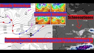 Ruhiges Herbstwetter und steigende Schneeoptionen Aktuelle Wettervorhersage  spannende Mittelfrist [upl. by Malda107]