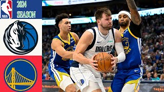 Dallas Mavericks VS Golden State Warriors Full Game Highlights Dec 142024  NBA Highlights Today [upl. by Aklim479]