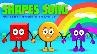 Sing Along The Shapes Song Learn Colors amp Shapes with Fun Music [upl. by Ajit130]