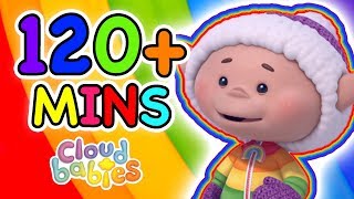 Cloudbabies  Happy Rainbow  2 Hours of Full Episodes [upl. by Crim435]