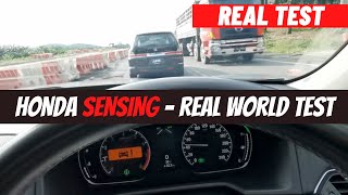 Honda Sensing  Real World Testing [upl. by Kneeland]