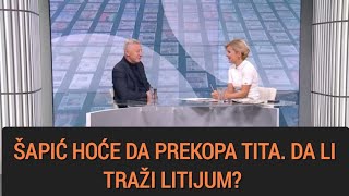 Pivljanin Šapić govori o Draži Mihailoviću o izmeštanju Tita dok mu gore autobusi [upl. by Oam134]