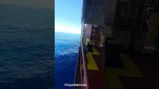 Oil spill drills in boardSeafarers Vlog HirayaMakinistaLife At Sea [upl. by Leotie]