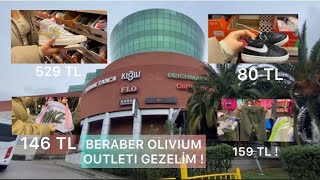 OLIVIUM OUTLETİ GEZELİM  NIKE OUTLETTE ÇOK UYGUNA AYAKKABI VE ÇANTALAR BULDUK nike adidas [upl. by Joannes]