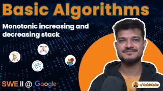 L007 Monotonic Increasing amp Decreasing Stack  Basic Algorithms amp Implementations  CodeNCode [upl. by Tihom]