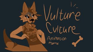 Animation meme for CicadawingZ Vulture culture 🦴therian animation animationmeme gift [upl. by Ennovahs]