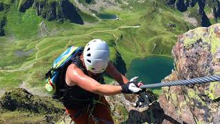 Klettersteig Hochjoch am 29 Juli 2018  Montafon [upl. by Thora]