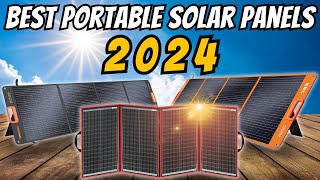 Best 200W Portable Solar Panels in 2024  The Only 5 You Need to Know [upl. by Denn831]