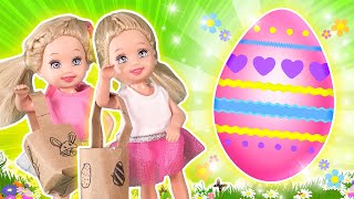 Barbie  Preschool Easter Egg Hunt  Ep109 [upl. by Nylikcaj]