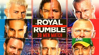 Men’s Royal Rumble Entry Predictions 2025 [upl. by Northrop37]