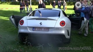 599 GTO Aventador SL 65 Black Series Murcielago  Revs and acceleration sounds [upl. by Nolahs303]