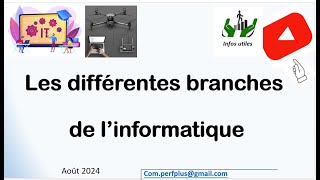 Les différentes branches filières et métiers de l’informatique [upl. by Moffit]