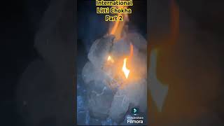 International Litti Chokha part two bihar up fabulous dish foodlover [upl. by Urial]