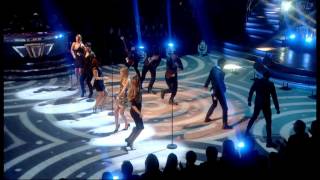 The Saturdays  What About Us  Strictly Come Dancing Results Show  8th December 2013 [upl. by Ellennahs622]