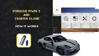 Porsche Piwis 3 and VAS6154 clone HOW IT WORKS [upl. by Fulvi506]